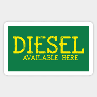 DIESEL AVAILABLE HERE Sticker